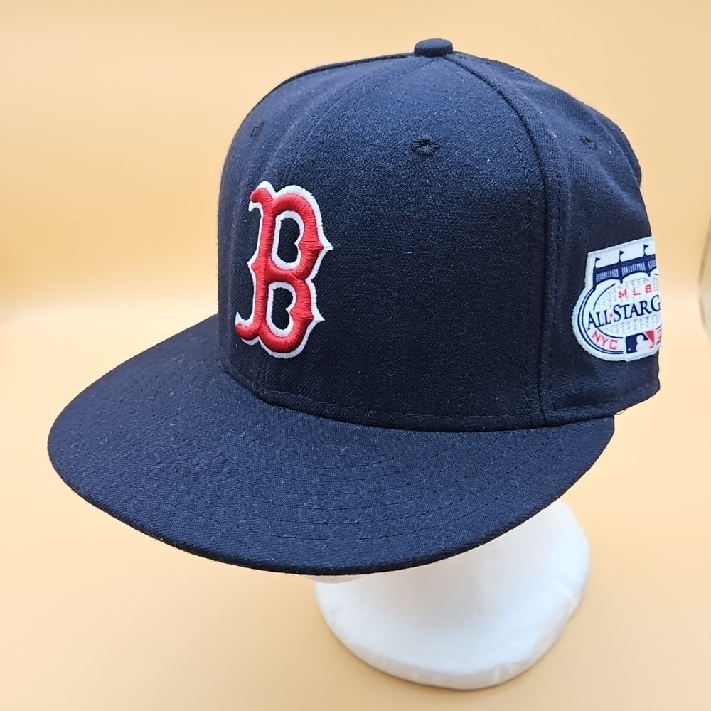 Boston Red Sox Hat Cap New Era Fitted Size 7 1/4 Rare 2008 All Star Game MLB